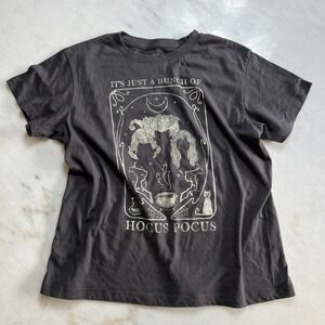 Disney‎ Hocus Pocus Graphic T Shirt XL Black Sanderson Sisters Halloween Movie